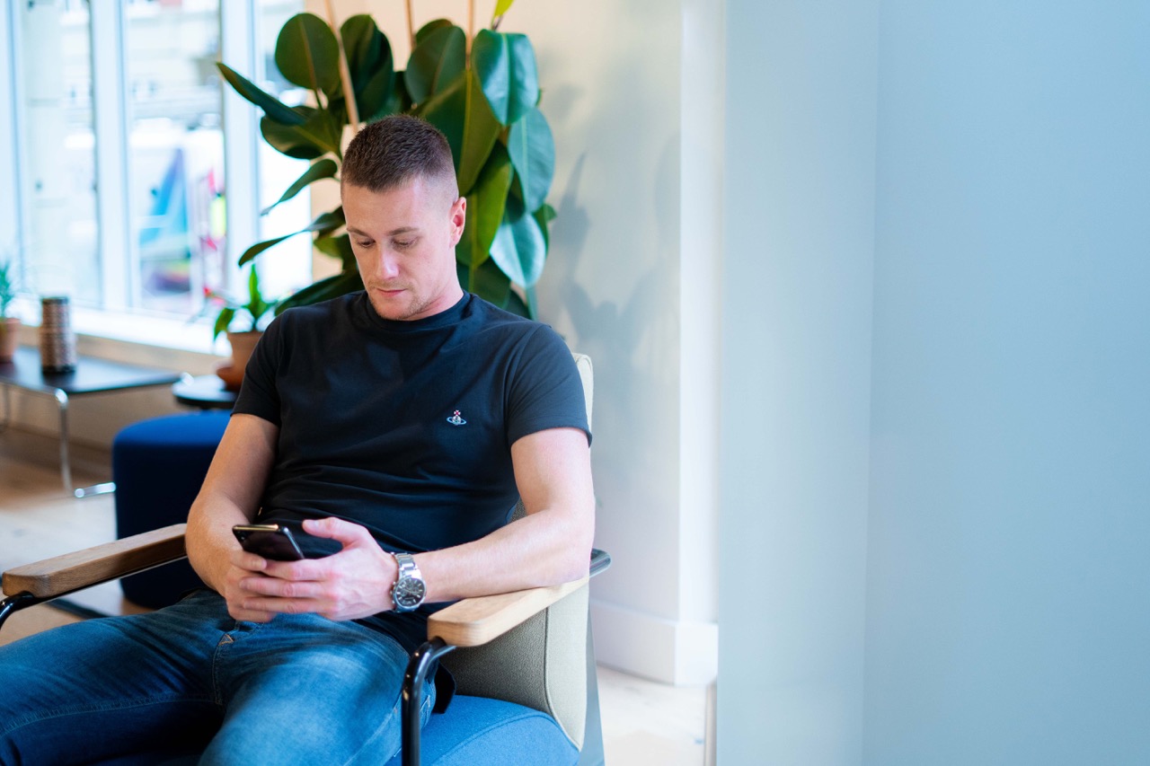 Jack Mason CEO of Inc & Co at work